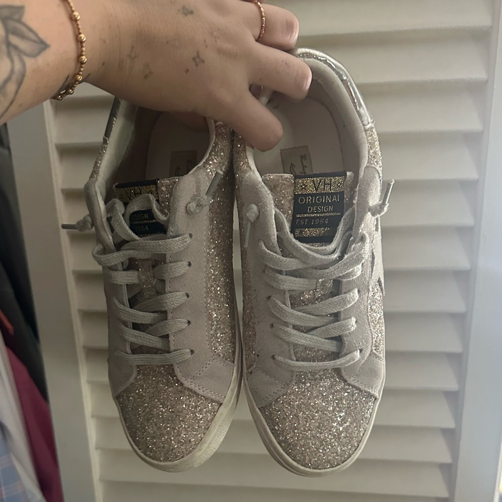 Vintage Havana Glitter Sneakers